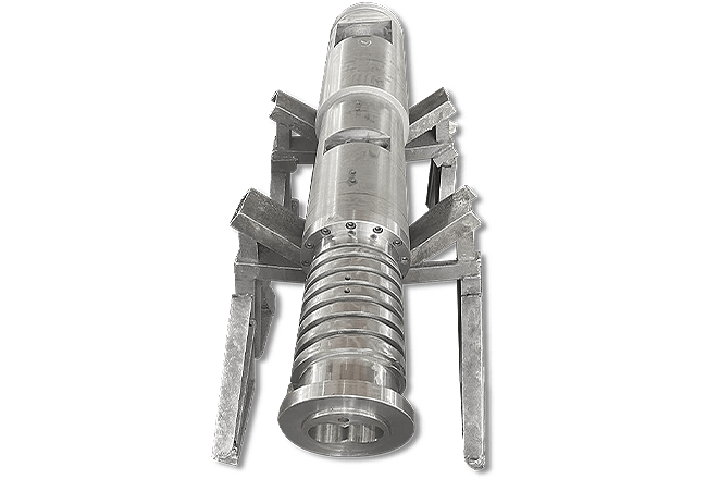 Doppelextruder Bimetall-Schnecke und -Zylinder